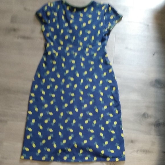 Boden Lemon 🍋 Print Dress - Picture 3 of 4
